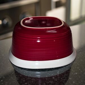 Corningware Etch 20oz Cassorle Dish Red Etch